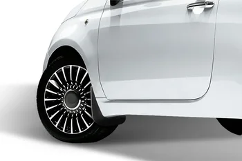 Blatníky přední pro Fiat 500 2007-2011 auto mud klapky splash stráže blatníky car styling tuning durt protectection