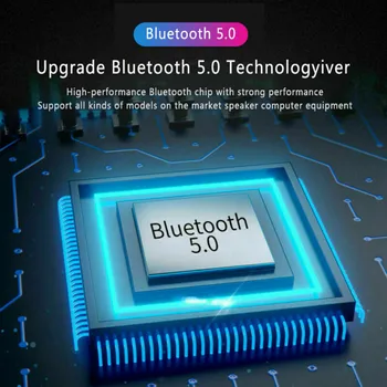 Bluetooth 5.0 Přijímač NFC Adaptér 3,5 mm RCA Audio AUX Výstup, Bezdrátové Bluetooth Dongle Stereo Receptor pro Zesilovač Reproduktoru