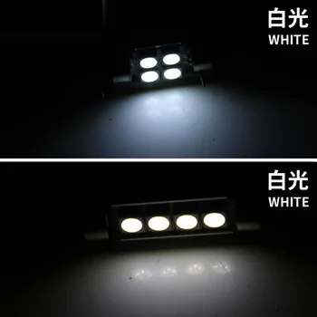 Bílá Žárovka LED Auto osvětlení Interiéru Sada Pro 1990-2013 BMW 3 Series E36 E46 E90 E91 E92 E93 Mapu Dome Kufru Příruční schránky