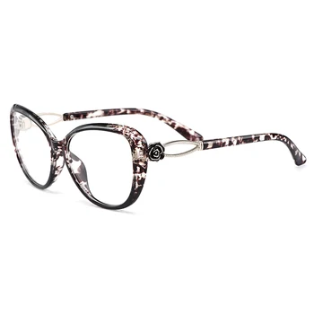 CICCOLINI DESIGN Cool Ultralight Ženy Cat Eye Brýle Rám Plast TR90 Ženské Krátkozrakosti Předpis Brýle Rámy MD1772