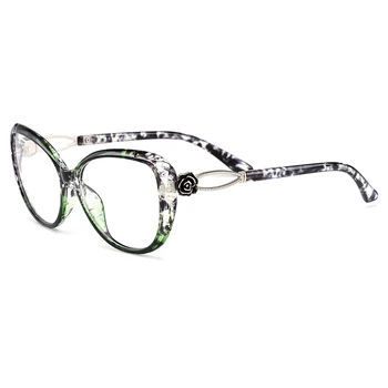 CICCOLINI DESIGN Cool Ultralight Ženy Cat Eye Brýle Rám Plast TR90 Ženské Krátkozrakosti Předpis Brýle Rámy MD1772