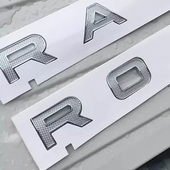 Car Styling Kapotu Kufru Logo Odznak, Nálepka Pro Range Rover Sport, Evoque OBJEV ABS Dopisy Emblém Příslušenství Lesklé Černé