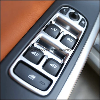 Car styling dveře auta uvnitř loketní opěrka knoflík dekorativní kryt pro Volvo XC60, S60 V60 4pieces/lot