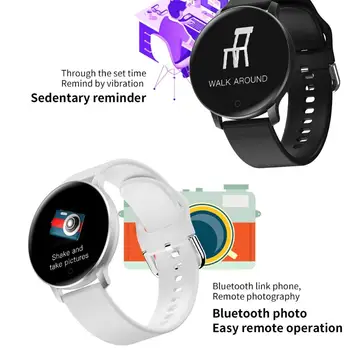 Chytré Hodinky Vodotěsné Sportovní Smartwatch Srdeční Frekvence Monitoru Krevního Tlaku Funkce pro Muže, Ženy, Hodinky pro Android IOS
