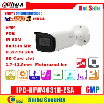 Dahua IP Kamera 6MP IPC-HFW4631H-ZSA 2.7~13,5 mm IR60m Upgrade verze IPC-HFW5431R-Z s Vybudovat v Mic, SD Card slot, PoE