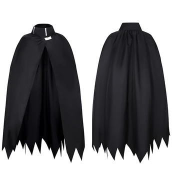 Danganronpa V3 Cape Kokichi Ouma Cosplay Černý Plášť Halloween Maškarní Oblečení Cosplay Kostým Pro Ženy, Muže, Jedna Velikost