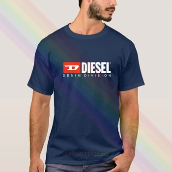 Diesel Denim Division T-Shirt 2020 Nejnovější Letní Pánské Krátký Rukáv Populární Román Trička Tričko Topy Unisex
