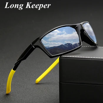 Dlouho Keeper Nový Luxusní Polarizační sluneční Brýle Muži Jízdy Odstíny Mužské Sluneční Brýle Vintage Jízdy Klasické Sluneční Brýle Muži Brýle