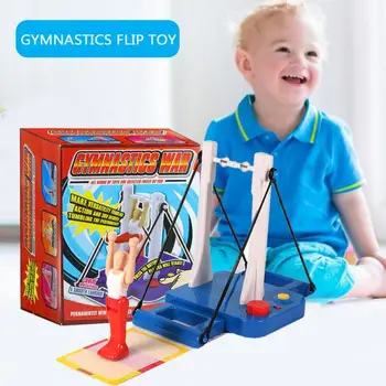 Děti Inteligence Hračky Novinka Fantastické Gymnastické Stroj Hračka Novinka jednopólový Princ Velká Loopback Flip Gymnastika Válka hračky