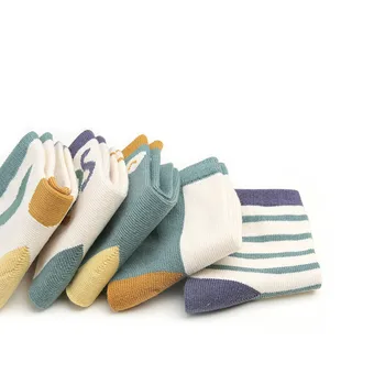 Děti ponožky podzim zimní cartoon color matching medvídek ponožky Dětské Ponožky Chlapci