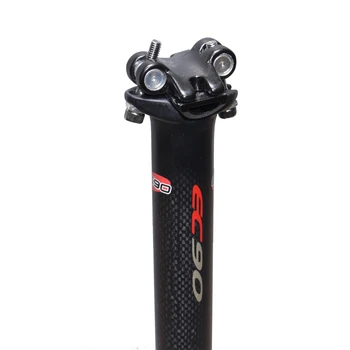 EC90 cyklostezka 3k full carbon fiber MTB bike seat post bike díly jízdních kol sedadlo 27.2 / trubky 30.9 / 31.6 * 350 / 400mm