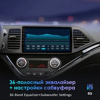 EKIY 8Core 4G DSP Android 9.0 Pro Jeep Compass 2007 2008 2009 Auto Rádio, Multimediální Přehrávač, GPS Navigace, Stereo Hlavy Jednotka FM BT