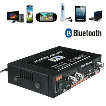 EU 800W G30 Digitální Domácí Power Audio Zesilovač Bluetooth hi-fi Stereo Subwoofer Hudební Přehrávač Amplificador S Dálkovým ovládáním