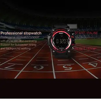 EX16 Smart Watch Sport, Krokoměr Náramek IP67 Vodotěsné Bluetooth V4.0 Hodin Dlouhá Pohotovostní Kamufláž Venkovní Smartwatch