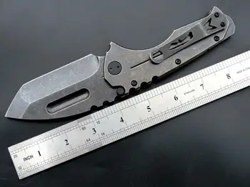 Eafengrow MDF-3 Skládací Čepel Nože Kámen Umýt Oceli Rukojeť Čepel 440 Lov Taktický Nůž Outdoor Camping Nůž EDC Nástroje
