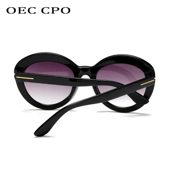Fashion Big Cat Eye sluneční Brýle, Ženy Značky Designer Vintage Sluneční Brýle Muži Kolo, Brýle Unisex Brýle gafas de sol mujer UV40