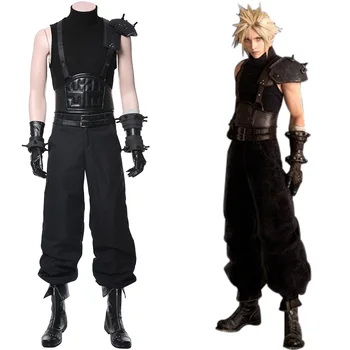 Final Fantasy VII 7 Cosplay Cloud Strife Cosplay Kostým Šaty Jednotné Plné Oblek Cloud Strife Kostýmy Halloween Party Kostýmy