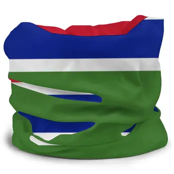 Gambie Vlajky Gambie Den Nezávislosti Šátky Půl Maska Na Obličej Módní Trubice Maska Kukla Šátek Prachotěsný Čelenka Venkovní Pěší Turistika