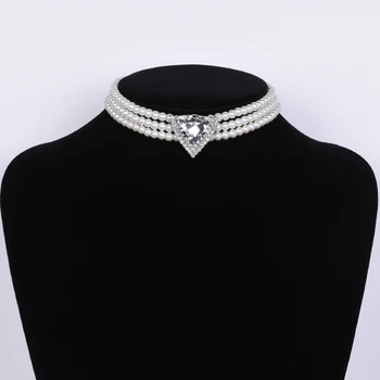 HOWAWAY Kolo, Imitace Pearl náhrdelník Náhrdelník Multi Prameny Náhrdelník 20s Buben Náhrdelník Příslušenství pro Gatsbyho Tématické Párty