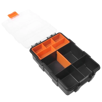Hardware Box Transparentní Multifunkční Úložný Kufřík Plastový Organizer