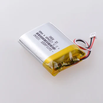JST PH 1,25 mm 3 pin 1200mAh Lithium Polymer LiPo vyměňte baterie za Bluedio T2 Plus sluchátka, baterku, vysílačku