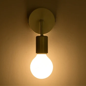 Jednoduché Nástěnné Svítidlo ročník nástěnné Vnitřní Osvětlení v Černé, bílé LED Svícnu Nástěnné Světlo, Svítidla Pro Domácí Ložnice Noční bar hotel