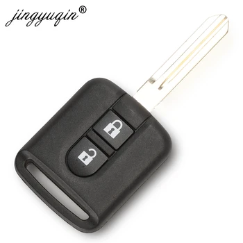 Jingyuqin 433Mhz ID46 PCF7946 Čip Dálkové Ovládání Auto Klíče Pro Nissan Elgrand X-TRAIL, Qashqai, Navara Micra Poznámka NV200 2 Tlačítko