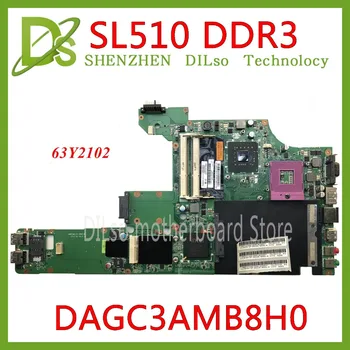 KEFU DAGC3AMB8H0 základní Deska Pro Lenovo IBM SL510 S510 základní Deska MB 63Y2102 Desce test na pracovat originální základní Deska