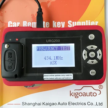Kigoauto CE0523 Flip remote key 2 tlačítka VA2 434Mhz pcf7941 ZEPTAT pro Peugeot 207 307 407 807