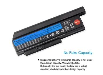 KingSener Laptop Baterie pro Lenovo Thinkpad X230 X230I X230S 45N1029 45N1028 45N1025 45N1024 45N1172 8.4 Ah/94WH 9 Buněk 44++