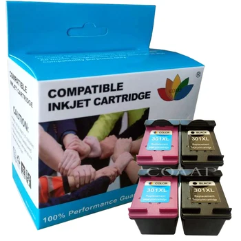 Kompatibilní hp301 Doplňováno Tri-Colour Ink Cartridge pro HP Deskjet 3050se 1050A 2050A 2054A 3050A 3052A 3054A tiskárny