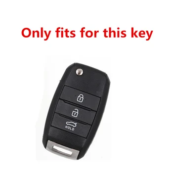 Kožené Auto Klíče Plné Krytí Klíč Případě Shell Kryty Pro Kia Rio QL Ceed Sportage Cerato Sorento K2 K3 K4 K5 Auto Příslušenství