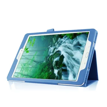 Kožené Pouzdro Pro Samsung Galaxy Tab 9,7 palcový SM-T550 SM-T555 SM-P550 SM-P555 kryt Pro tablet Samsung Galaxy Tab A 9.7 případě