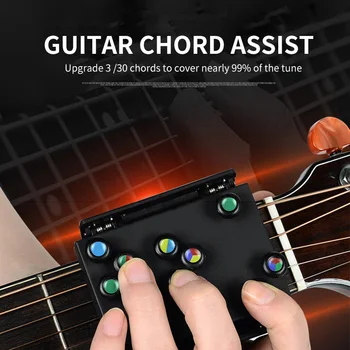 Kytara Učení Systému Akord Začátečník Výuce Guitar Chord Trainer Praxe Nástroj Příslušenství