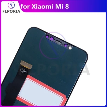 LCD pro Xiaomi Mi 8 Mi8 LCD Displej LCD Displej s Rámem pro Xiaomi 8 M1803E1A Touch Screen Digitizer Telefon Opravy Dílů Testovány
