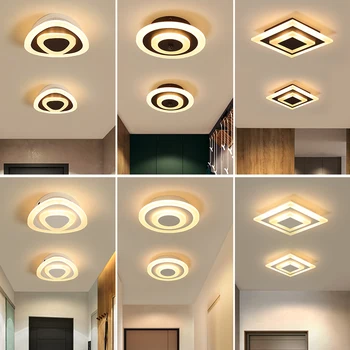 LED Stropní Svítidla Moderní Akrylové Kopule Světlo Na Chodbě, Balkon Chodba, Obývací Ložnice přisazená Stropní Svítidlo