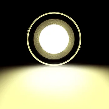 LED Stropní svítidlo Zapuštěné Stropní Světlo Bez Blikání 500LM Downlight Kolo Osvětlení pro Kanceláře, Restaurace, Nákupní Centra #W0