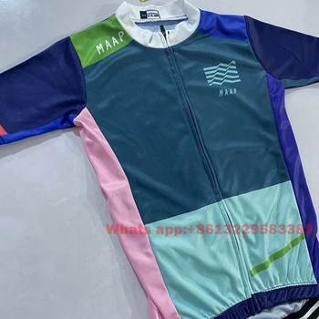 La passione Cyklistika Jersey Pánské cyklistické obleky pro tým košile Krátký rukáv oblečení Silniční Kolo Cyklu Oblečení ciclismo maillot Mtb