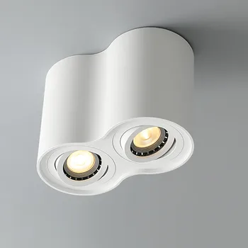 Led přisazená Stropní Downlight Nastavitelná 5W 10W GU10 LED Žárovky Bodové světlo pro vnitřní Předsíně,Obývací Pokoj svítidla