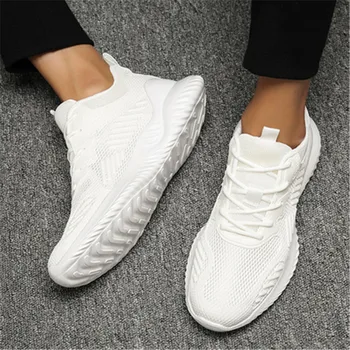 Letní bílé boty sexy boty prodyšné tenké boty bílé pánské board boty, bílé boty, bílé boty