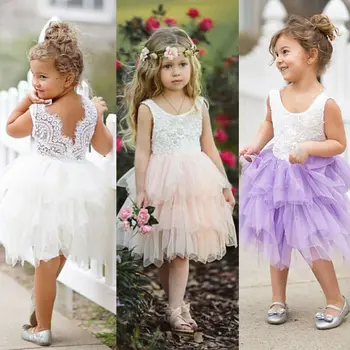 Letní šaty pro dívky holky oblečení bílé korálky princezna večerní šaty elegantní obřad 4 5 6 let, Teenager, kostým