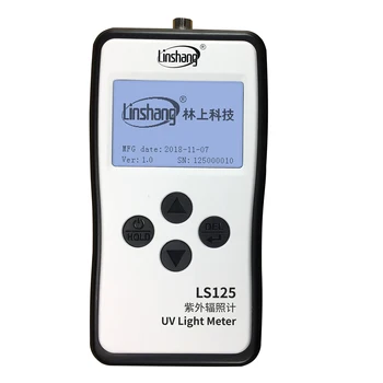 Linshang UVALED-X1 sonda UVA LED senzor pro LS125 UV power meter test intenzity a energie UV LED bodové světlo UV vytvrzování