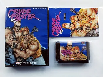 MD Hře : Crude Buster ( Japonská Verze!! krabice+manuál+kazety!! )
