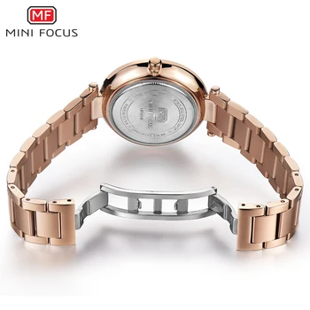 MINI ZAMĚŘIT Luxusní Top Značky Dámy, Hodinky Pro Ženy Módní Quartz Reloj Mujer Montre Femme Vodě Odolné Nerezové Oceli Popruh