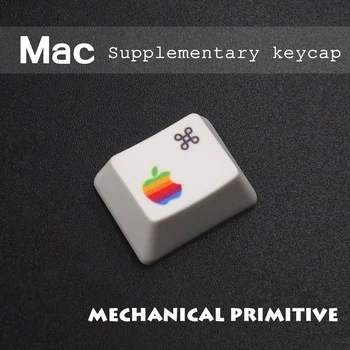 MP Mechanické klávesnice PBT, tepelné sublimace R1 1,25 x společenská opt macos MAC doplněny klíčové čepici