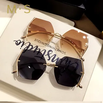 MS 2019 Ženy sluneční Brýle Značky Značkové sluneční Brýle v Létě Sluneční Brýle Módní Ženy Luxusní Dekorace Klasické Brýle UV400
