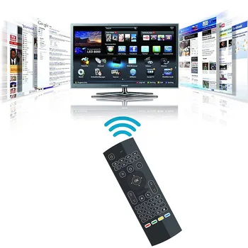 MX3 Podsvícený Air Myš 2.4 G RF IR Inteligentní Hlasové Dálkové Ovládání Air Mouse klávesnice pro X96 mini KM9 A95X H96 MAX Android TV Box