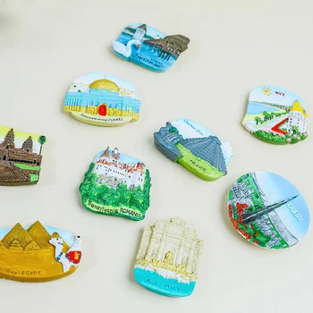 Magnety na lednici Tvůrčí lednička nálepka Peking suvenýr magnet nálepka 3d osobnosti kreativní dekorace kolekce dary