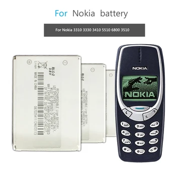 Mobilní Telefon Baterie Pro Nokia 3310 3330 3410 3510 5510 3530 3335 3686 3685 3589 3315 3350 3510 6650 6800 Baterie BLC-2 800mAh