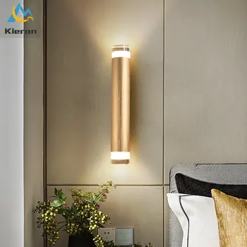 Moderní Jednoduchý Kreativní Ložnice Noční lampičky Obývací Pokoj Zeď Dekor LED Nástěnné Svítidlo Nordic Kolo Iron Art Decor Nástěnné Svítidla